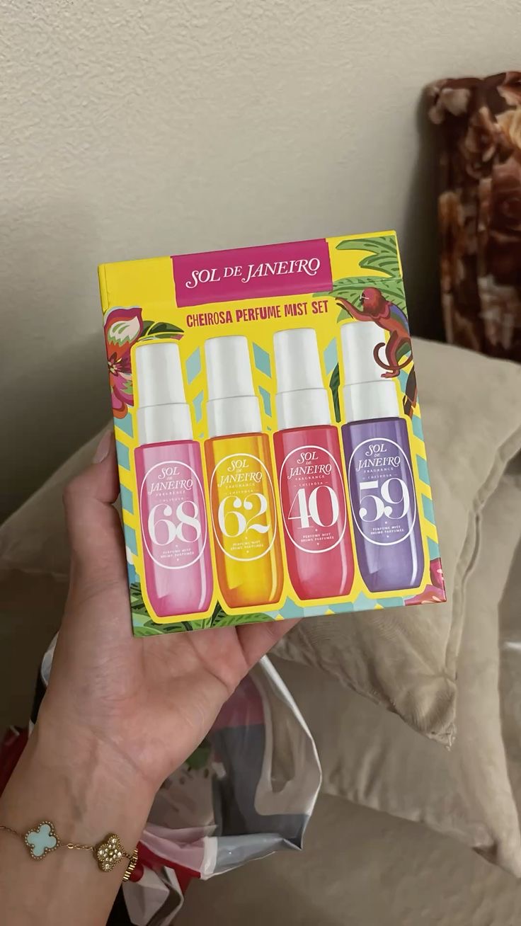 SOL DE JANEIRO Cheirosa Perfume Mist Set Coffret de Brumes Parfumées 4*30ml