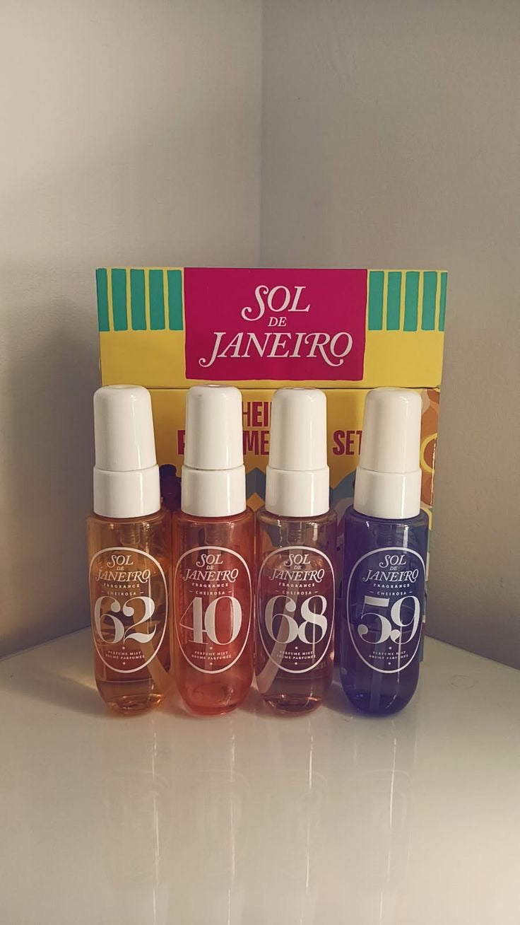 SOL DE JANEIRO Cheirosa Perfume Mist Set Coffret de Brumes Parfumées 4*30ml