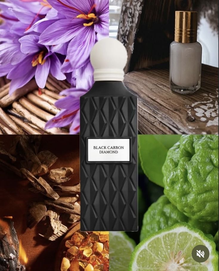 Parfum Black carbon  Diamond IBRAHEEM AL QURASHI 200ml