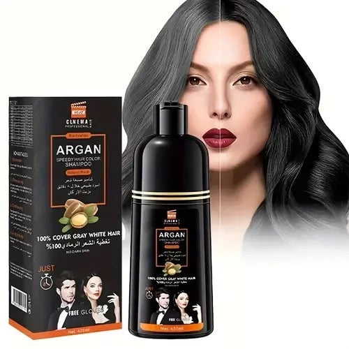 Shampoing colorant argan noir 420ml