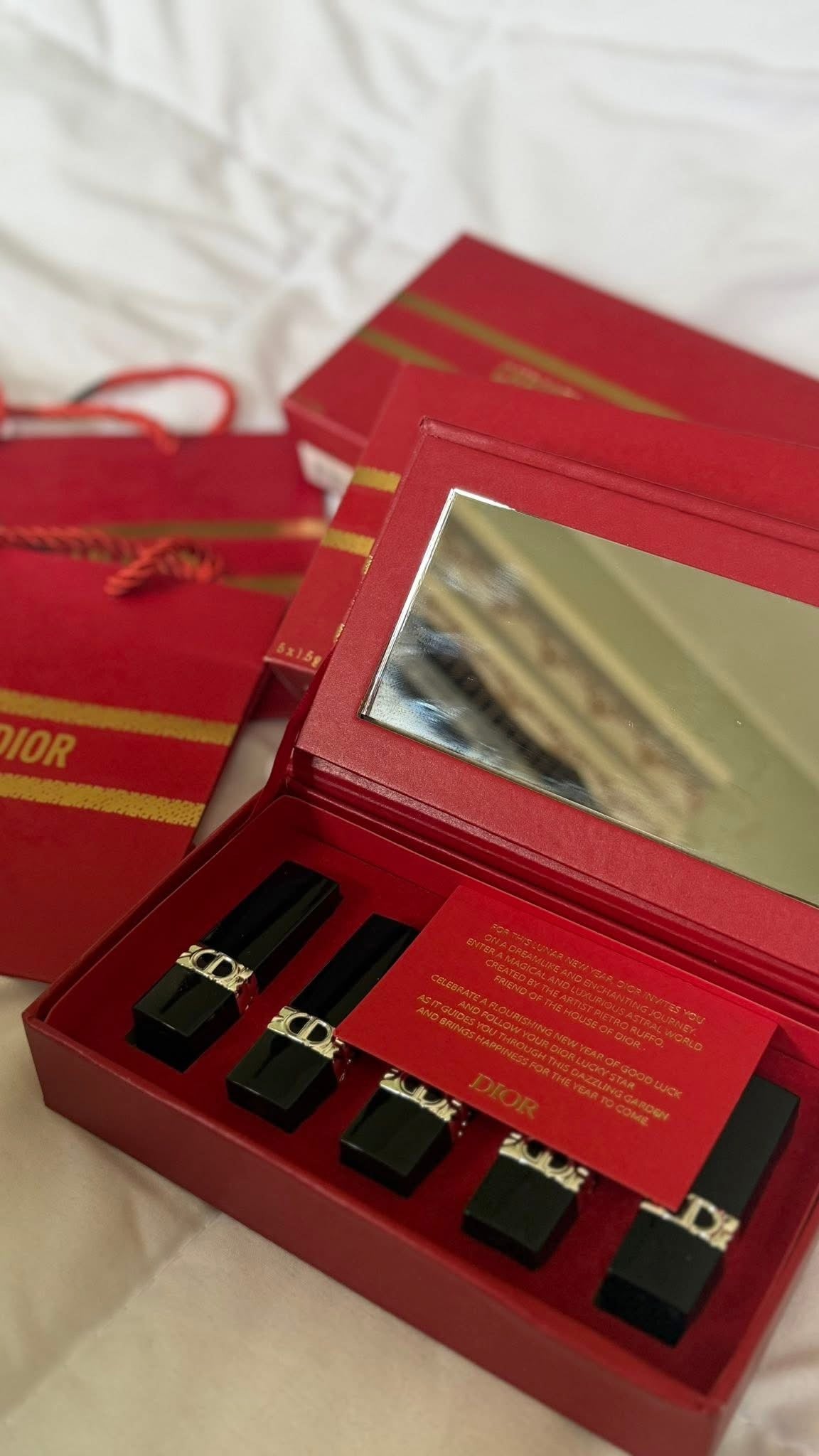 Set 5 Dior Rouge Lipstick BẢN MINI 1,5g