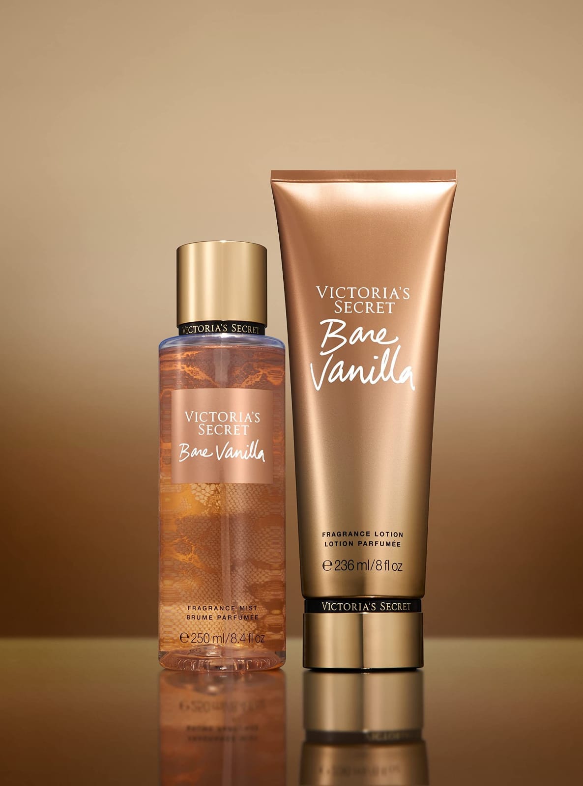 Fragrance mist 250ml & Fragrance lotion 236 ml Bare Vanilla