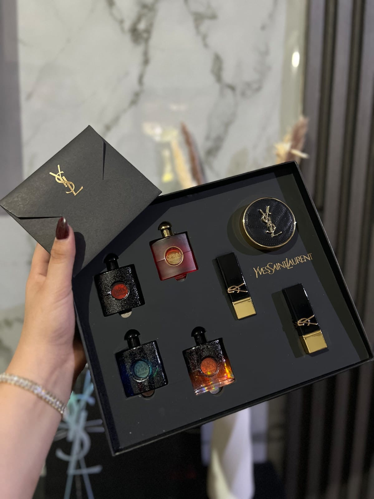 Coffret Cadeau Yves Saint Laurent ✨BLACK OPUIME ✨– Collection Parfum & Beauté