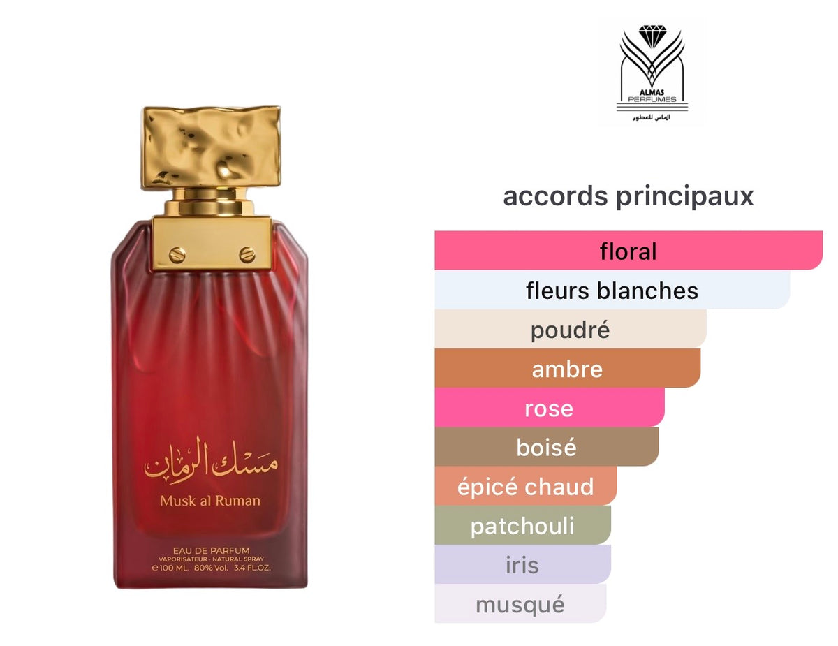 Parfum MUSK AL Ruman ALMAS 100ml