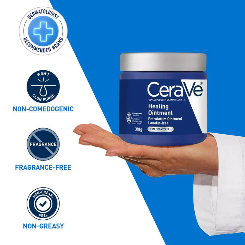 Cerave Healing Ointment to Protect and Soothe Dry Skin, 12 oz