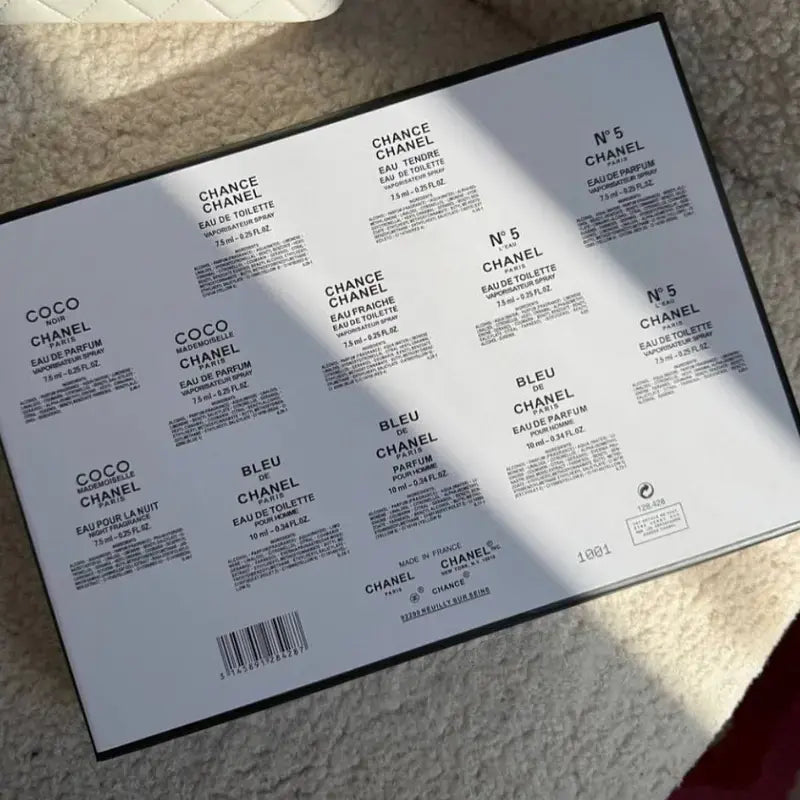 Coffret CHANEL - 12 miniatures