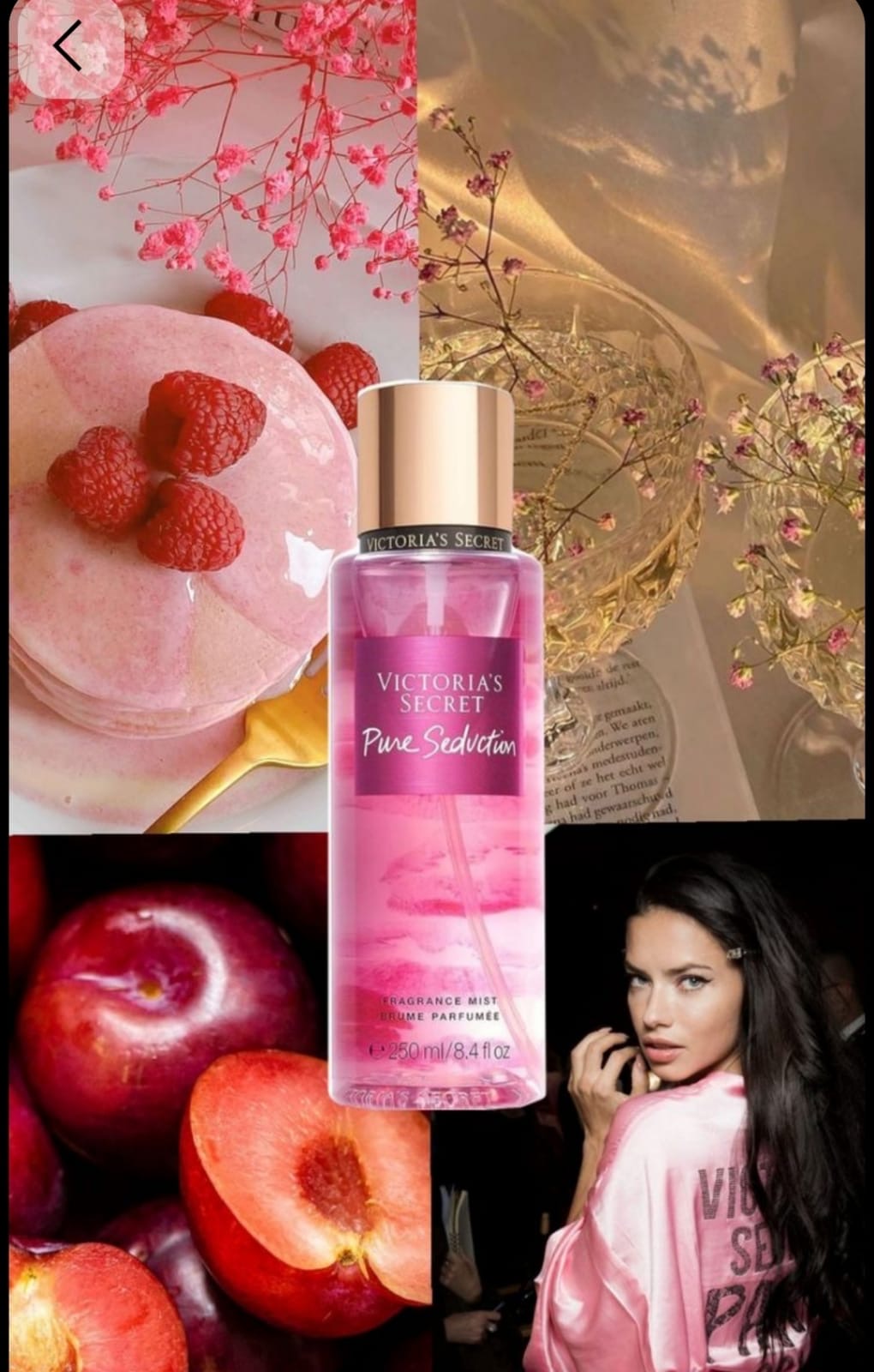 Fragrance mist 250ml pure séduction