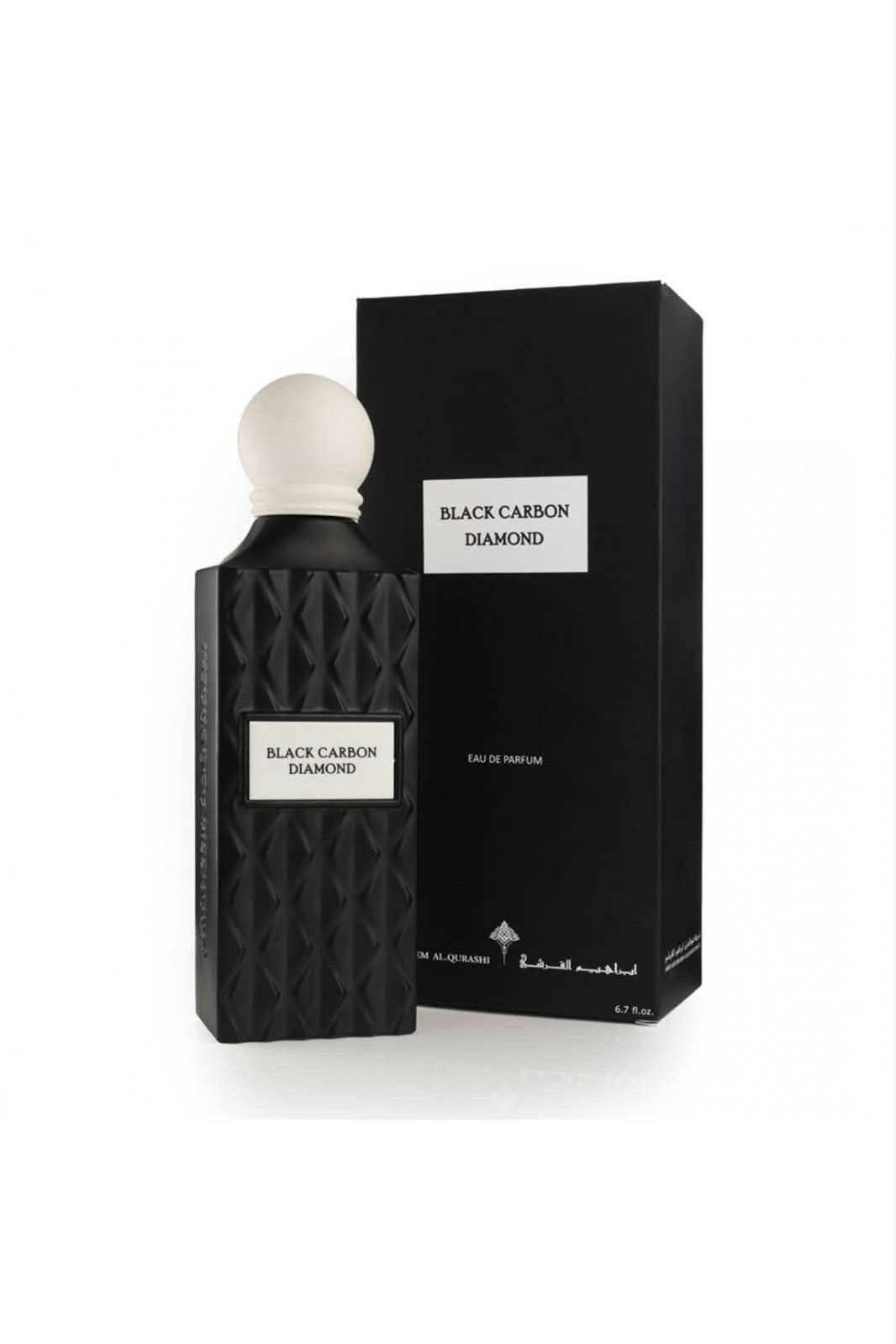 Parfum Black carbon  Diamond IBRAHEEM AL QURASHI 200ml