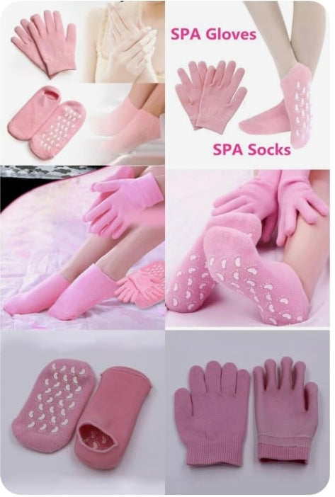 Spa socks & spa gloves