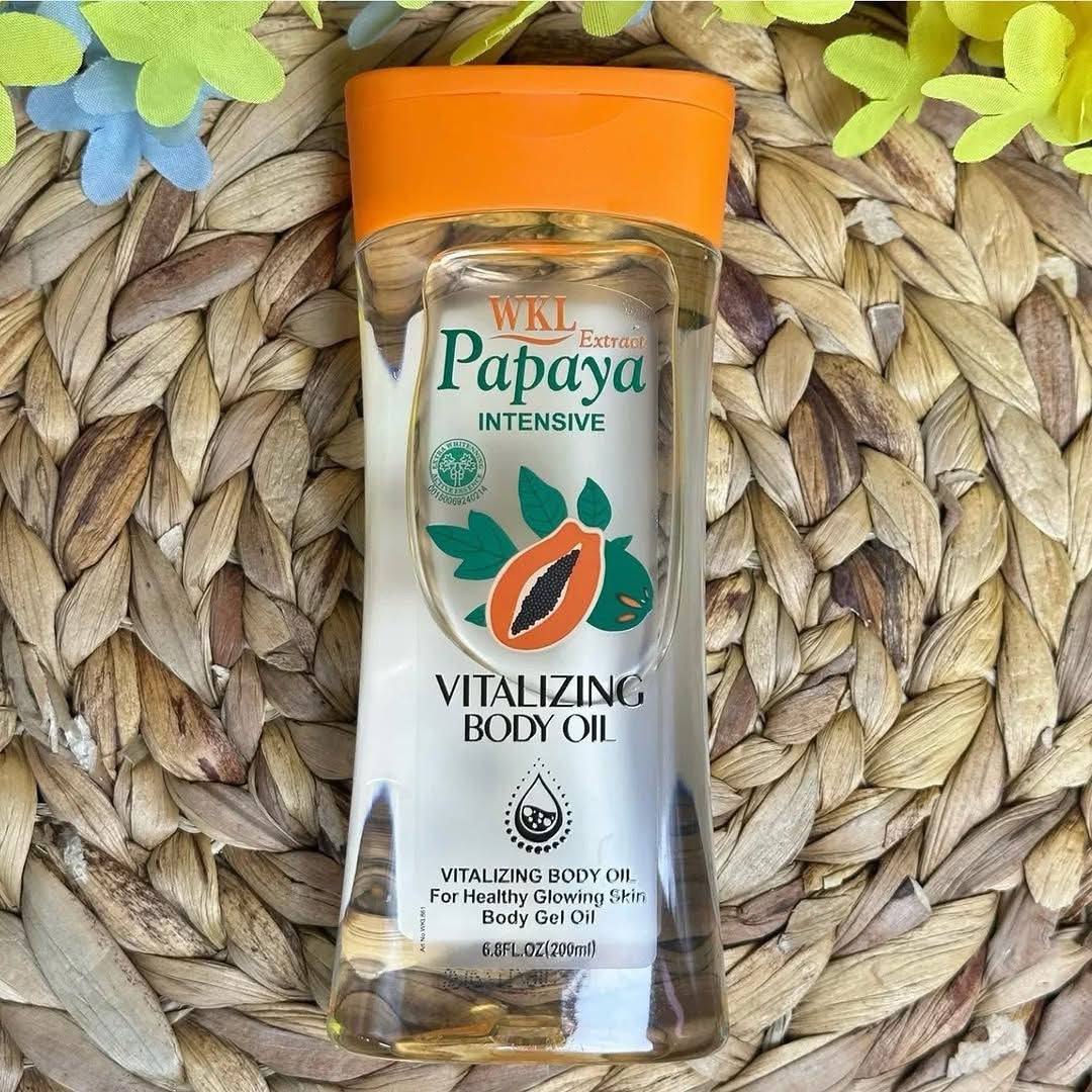 Body oil papaya