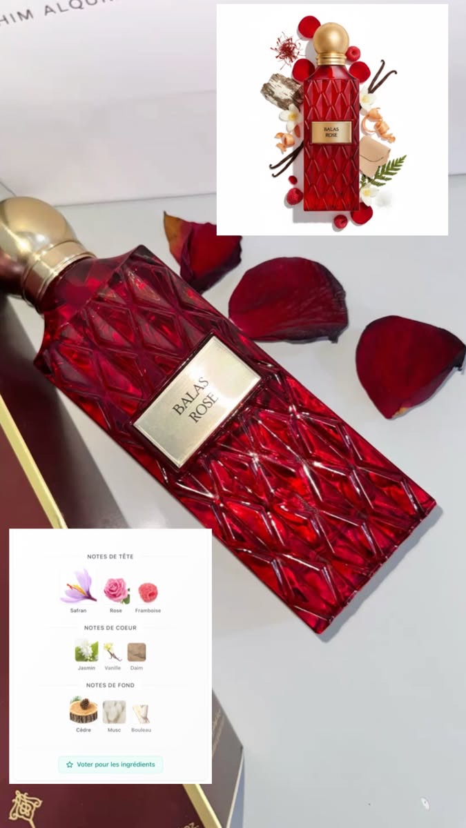 Parfum BALAS ROSE by IBRAQ
