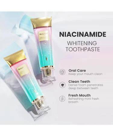 Bodyaccel Toothpaste (Niacinamide Whitening)