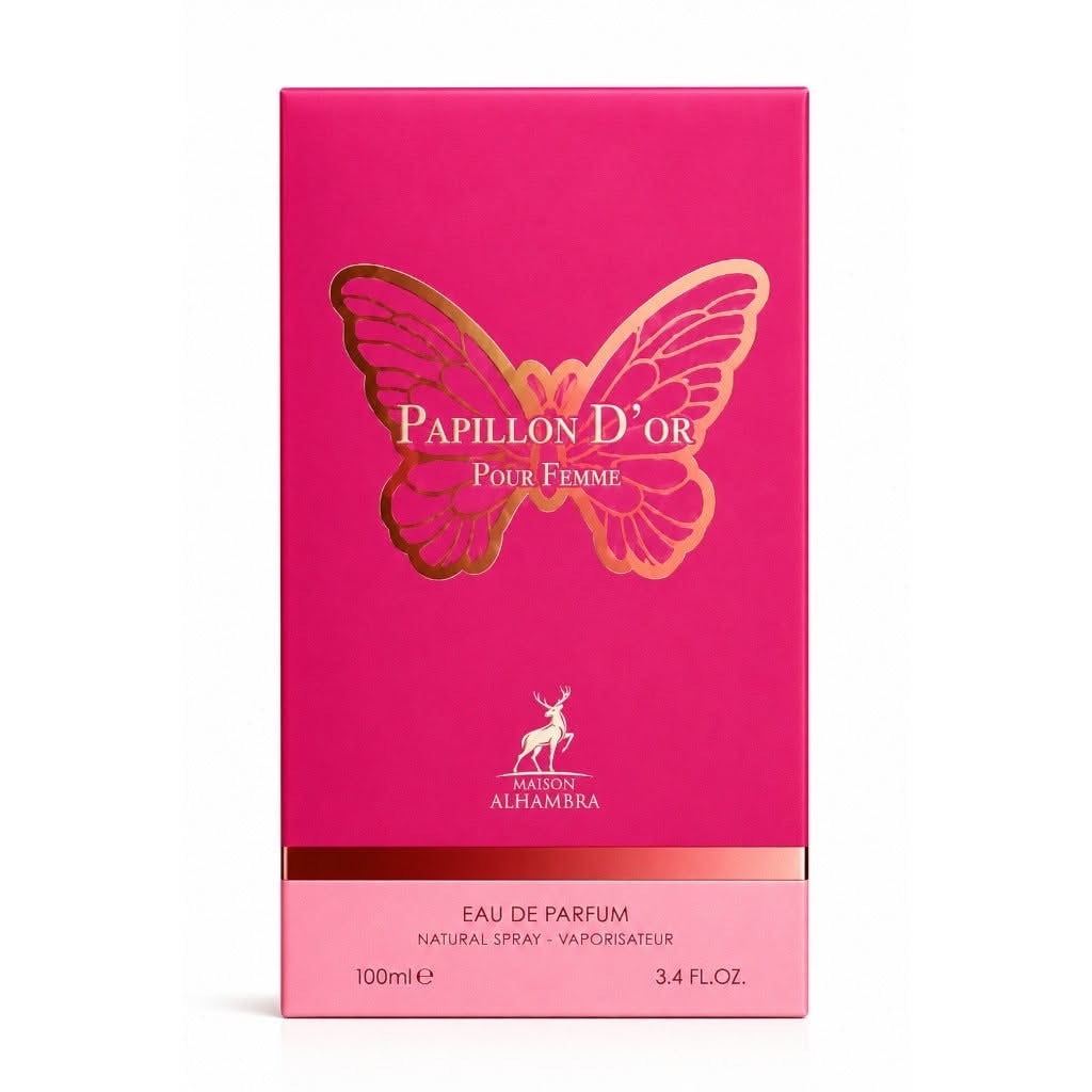 Parfum Papillon D’OR Maison ALHAMBRA 100ml