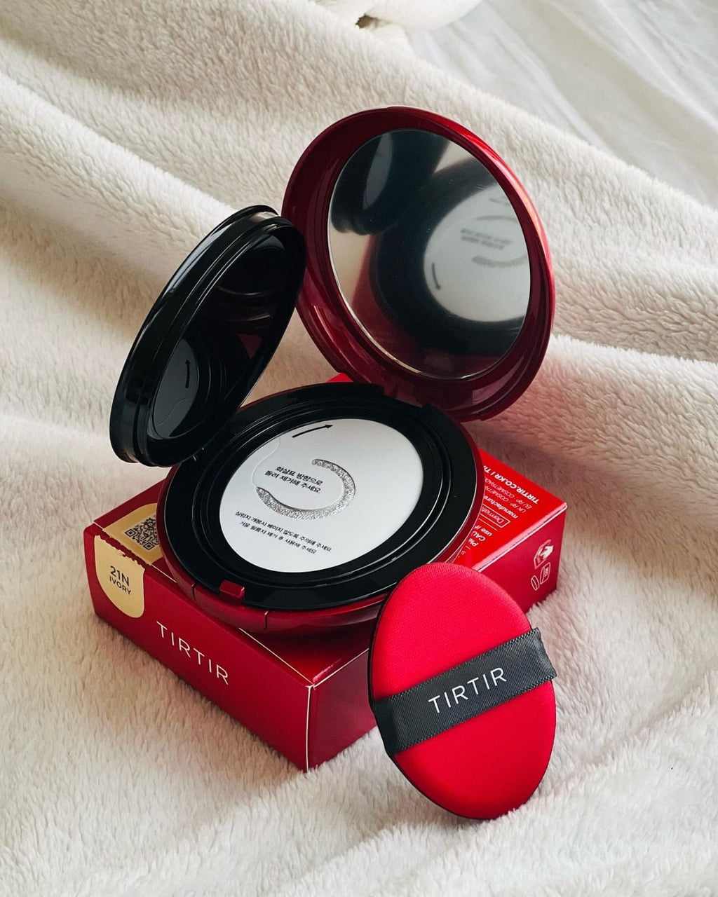 Fond de teint Coréen – TIRTIR Mask Fit Red Cushion 💥