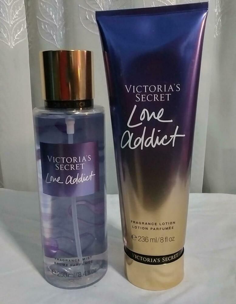 Fragrance mist 250ml & Fragrance lotion 236 ml Love addict