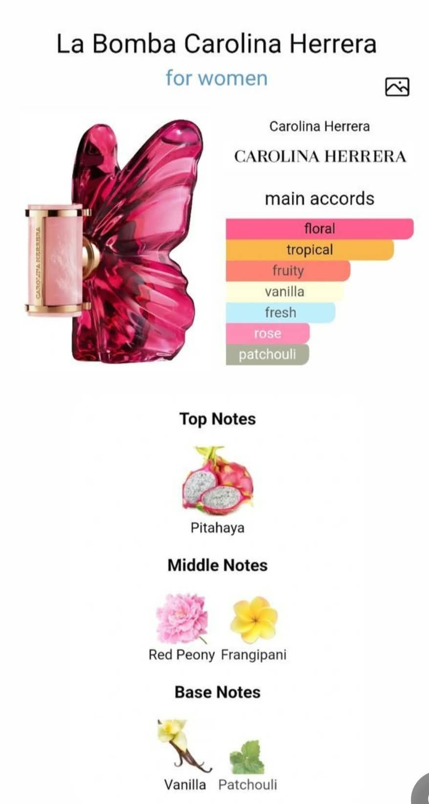 Parfum La Bomba Carolina Herrera 80ml
