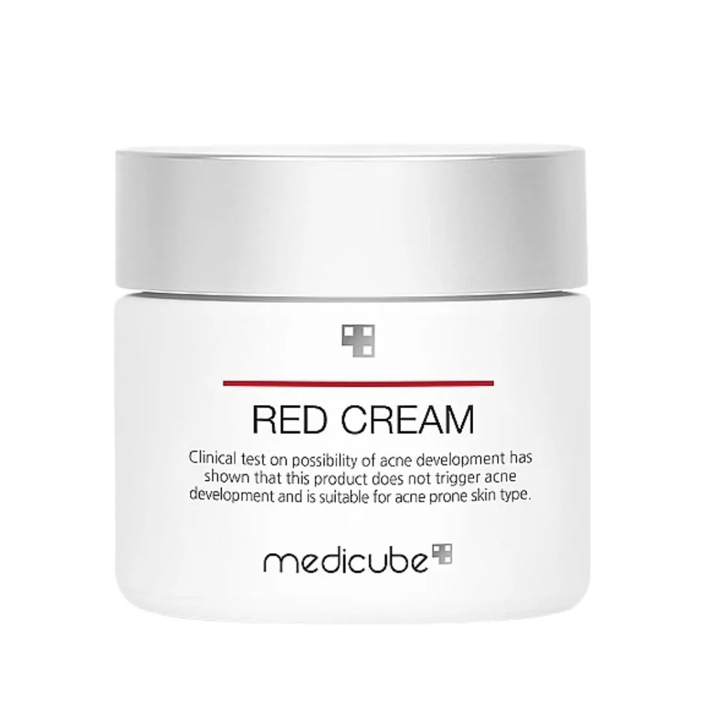MEDICUBE – Red Cream | Crème Apaisante & Réparatrice Visage