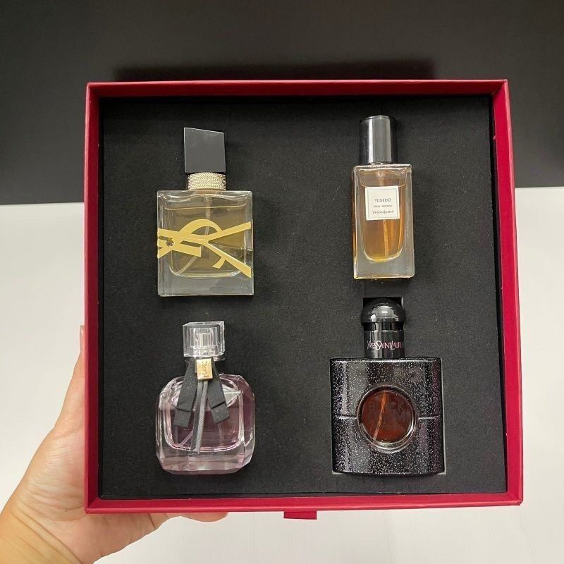 Yves Saint Laurent For Her 4 In 1 Gift Set 4x30mL