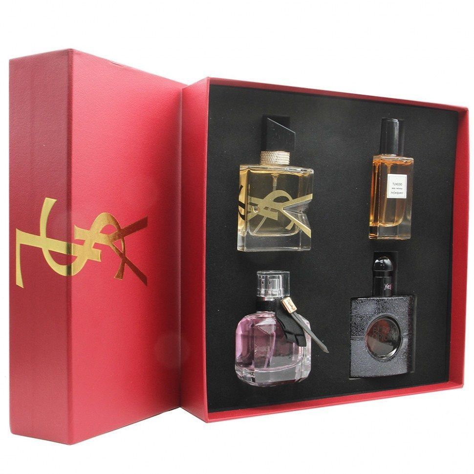 Yves Saint Laurent For Her 4 In 1 Gift Set 4x30mL