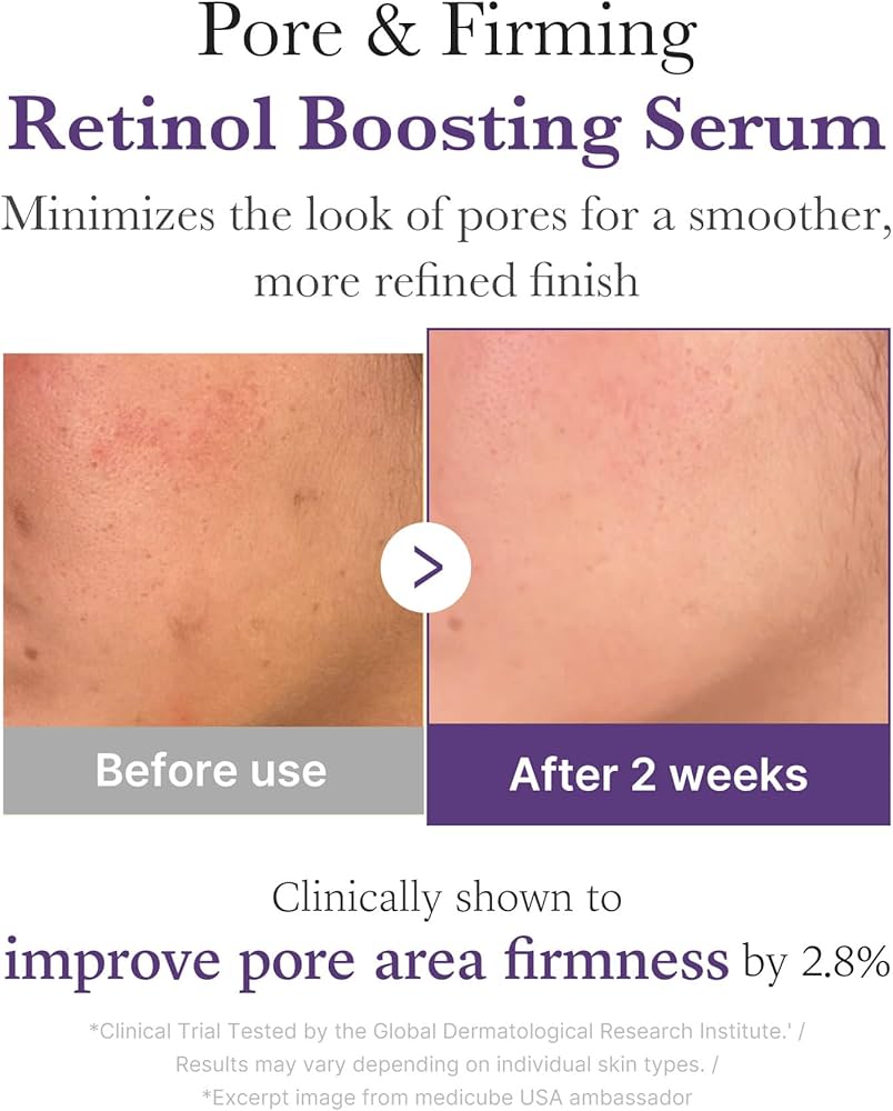 Medicube Retinol NMN Boosting Serum for Sensitive Skin, Moisturising Essence, 30 m