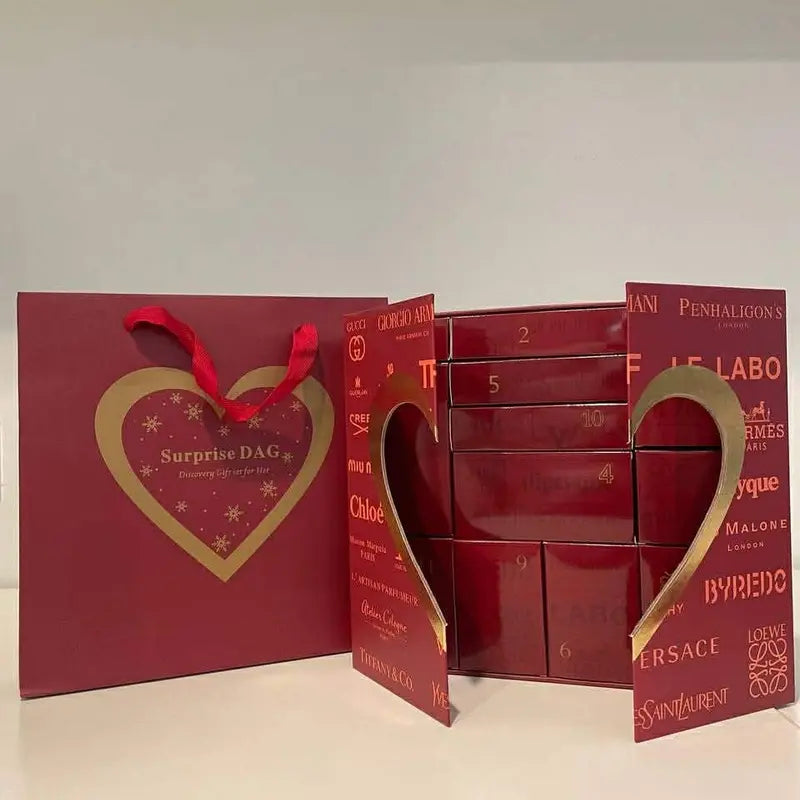 Coffret Cadeau Découverte Surprise DAG – 12 Mini-Parfums de Luxe pour Femme